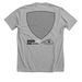 FAST CAT 10th Anniver, a Athletic Heather Premium Unisex Tee (back-view)