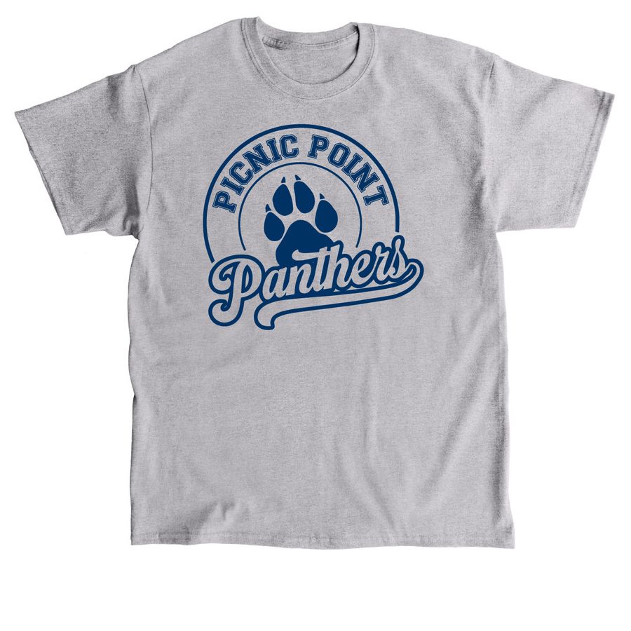Adult Grey & White, a Sport Grey Classic Unisex Tee