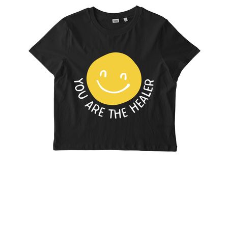 smiley, a Black Stanley/Stella Women?s Stella Muser Tee