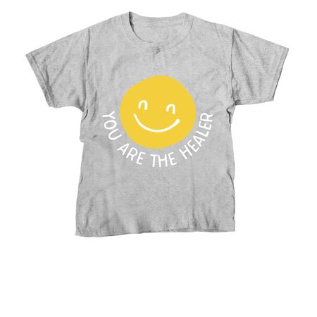 smiley, a Sport Grey Youth Unisex Tee