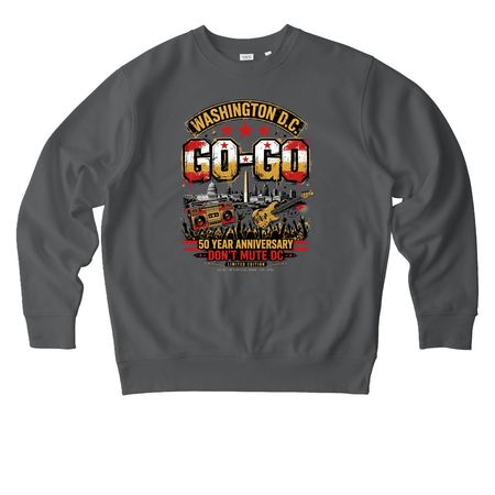 (Go-Go Edition) Pt. 1, a Anthracite Stanley/Stella Unisex Changer 2.0 Crewneck Sweatshirt