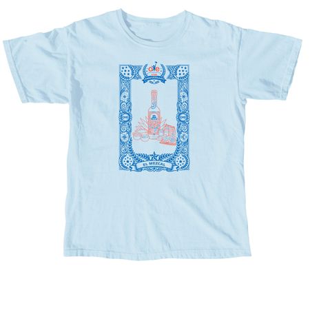 EL MEZCAL (The Mezcal) 25th Anniversary, a Chambray Comfort Colors Unisex Tee
