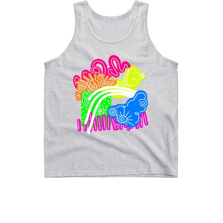 All Sunshine and Rainbows&nbsp;, a Sport Grey Classic Unisex Tank Top
