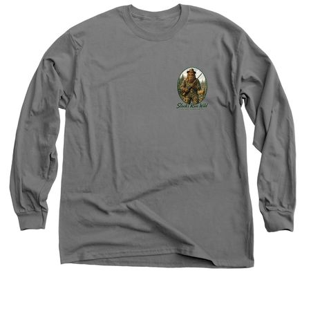 Figure 8, a Charcoal Classic Long Sleeve Tee