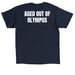 Allsouth attacks Athens, a Navy Classic Unisex Tee (back-view)