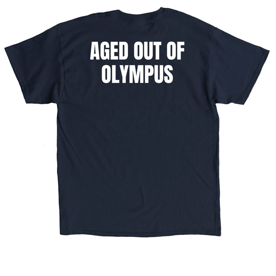 Allsouth attacks Athens, a Navy Classic Unisex Tee (back-view)