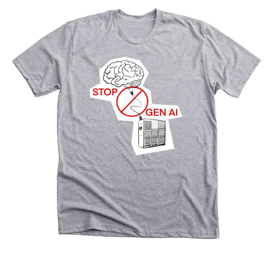 Free Your Mind by Dally, a Athletic Heather Premium Unisex Tee