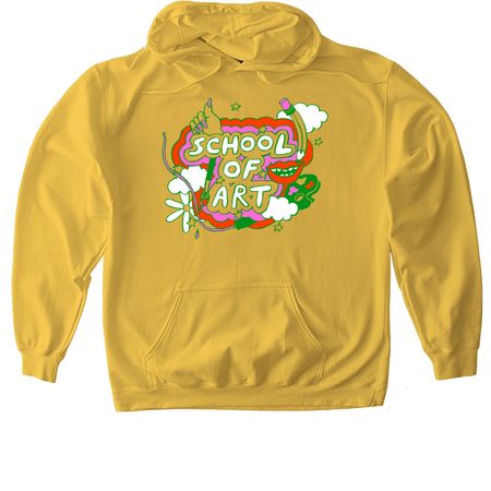 2022 Carnegie Mellon School of Art Sweatshirt, a Daisy Softstyle Pullover Hoodie