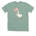 a lil whimsy, a Heather Dusty Blue Premium Unisex Tee