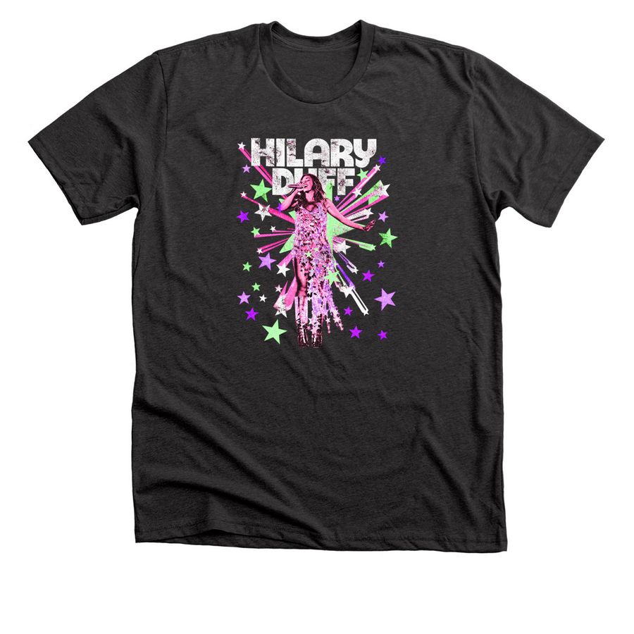 The Lucky Me Tour 2027 Tee, a Dark Grey Heather Premium Unisex Tee