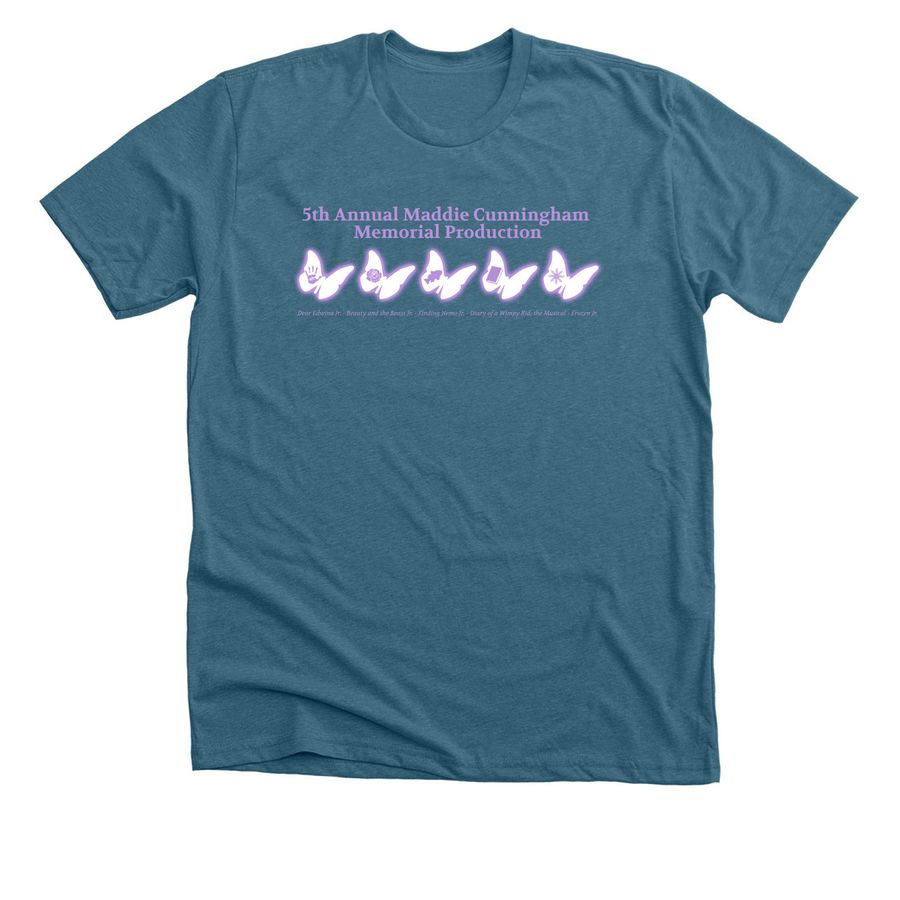 MC Memorial, a Heather Deep Teal Premium Unisex Tee