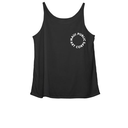 MPAC/ ST*BA Merch, a Black Women's Slouchy Tank