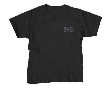 NVA Logo, a Black Youth Unisex Tee