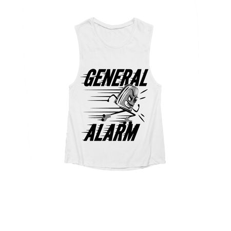 Light color Shirt, a White Women's Muscle Tank