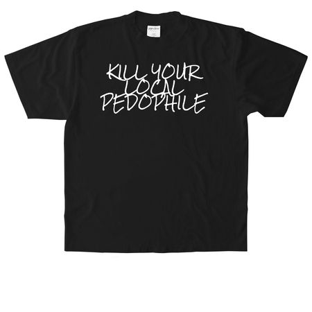 KYLP, a Black Heavyweight Garment Dye Tee