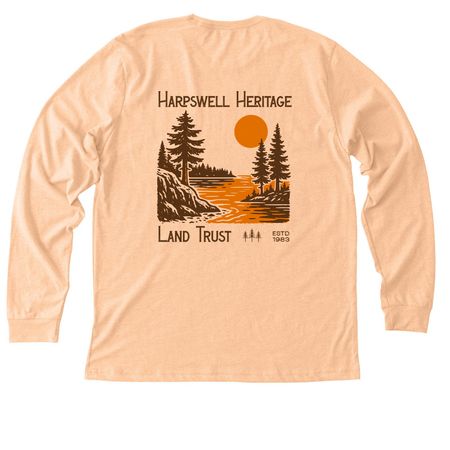 Heritage Collection Shirts, a Heather Peach Premium Long Sleeve Tee