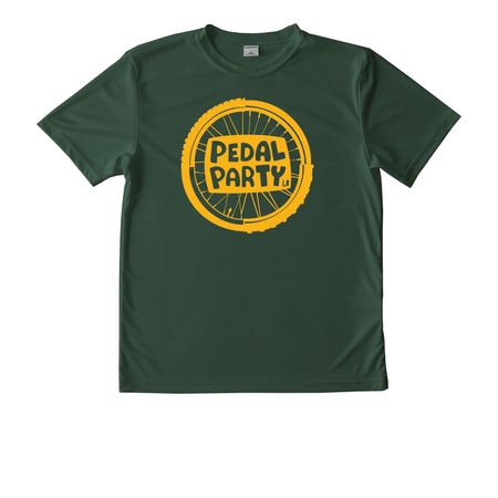 Dri Fit & Ready to Rip!, a Forest Green Youth Performance Tee