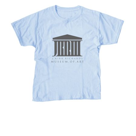J. Kirk Richards Museum of Art, a Light Blue Youth Unisex Tee