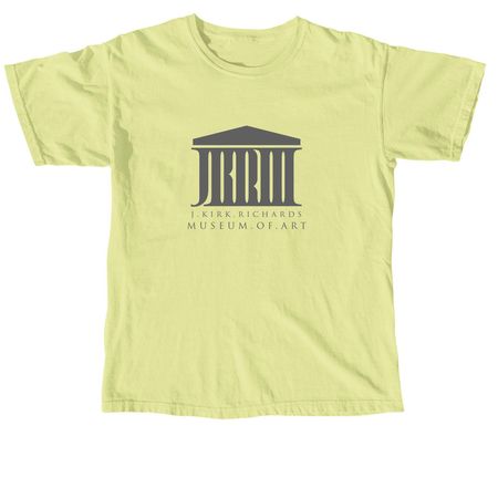 J. Kirk Richards Museum of Art, a Neon Lemon Comfort Colors Unisex Tee