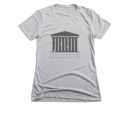 J. Kirk Richards Museum of Art, a Dark Heather Grey Women's Slim Fit Tee