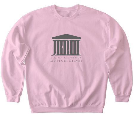 J. Kirk Richards Museum of Art, a Light Pink Softstyle Crewneck Sweatshirt
