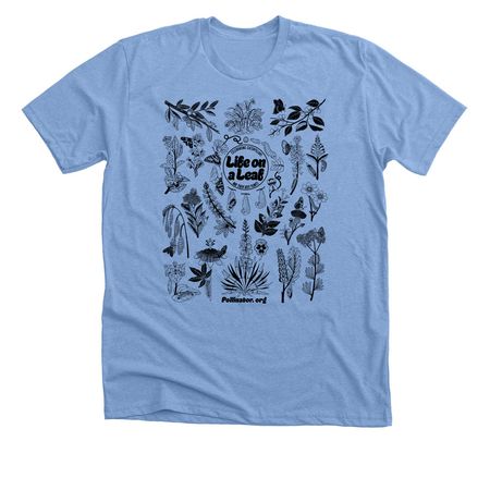Pollinator Week 2026 Light Color Shirts, a Heather Carolina Blue Premium Unisex Tee
