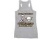 Skeletons for St. Jude and Frightmaps, a Athletic Heather Women's Racerback