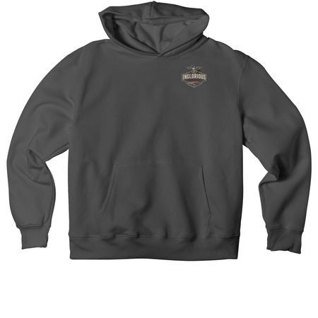 Inglorious Barbers Shop Shirt, a Asphalt Premium Heavyweight Pullover Hoodie