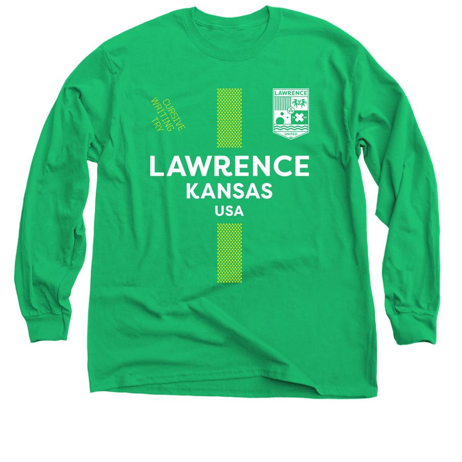 Lawrence United (Goalie) - Wilt Chamberlain, a Irish Green Classic Long Sleeve Tee