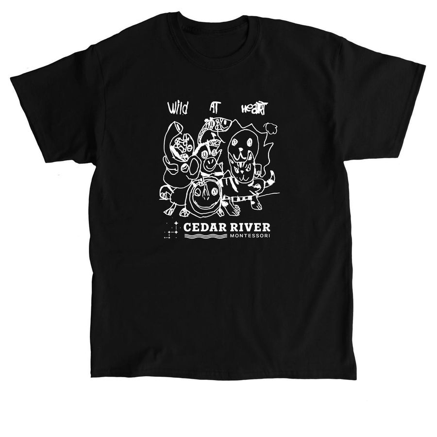 Adult T-Shirt, a Black Classic Unisex Tee