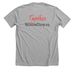 We Can Lead Change shirts, a Athletic Heather Premium Unisex Tee (back-view)