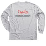 We Can Lead Change shirts, a Sport Grey Classic Long Sleeve Tee (back-view)