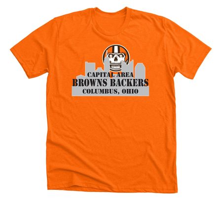 CABB Logo, a Neon Orange Premium Unisex Tee