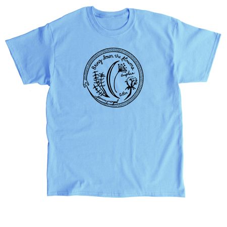 Bring Down the Flowers, a Carolina Blue Classic Unisex Tee