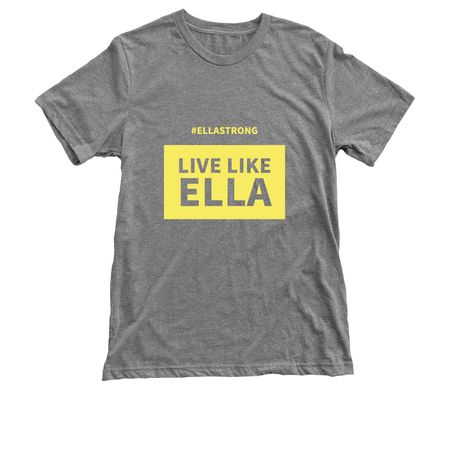 Live Like Ella, a Premium Heather Triblend Unisex Tee
