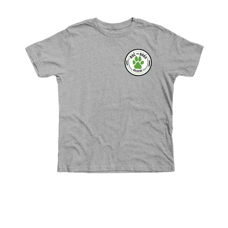 ROC the Dogs Logo&nbsp;, a Athletic Heather Premium Youth Tee