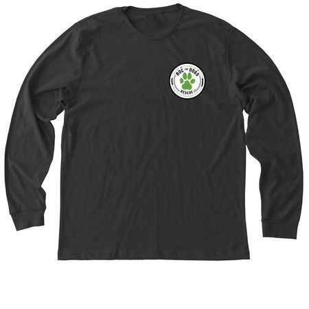ROC the Dogs Logo&nbsp;, a Dark Grey Heather Premium Long Sleeve Tee