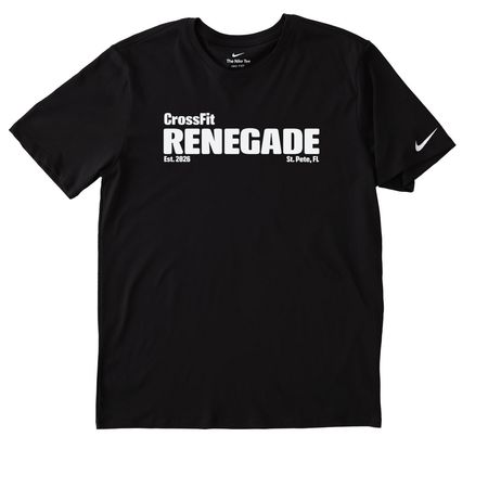 CFR Nike Tee, a Black Nike Dri-FIT Jersey Blend Performance Tee