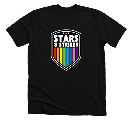 STARs & Strikes Apparel, a Solid Black Blend Premium Unisex Tee