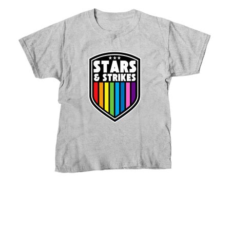 STARs & Strikes Apparel, a Sport Grey Youth Unisex Tee