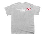 Justice for Charlie Kirk&nbsp;, a Sport Grey Youth Unisex Tee (back-view)