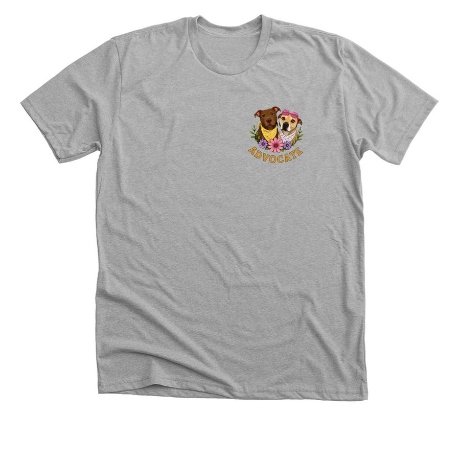 Advocate&nbsp;, a Athletic Heather Premium Unisex Tee