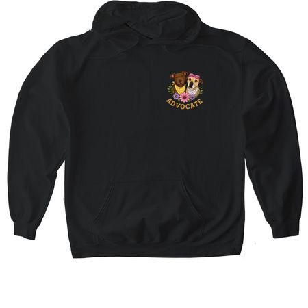 Advocate&nbsp;, a Black Gildan Softstyle Pullover Hoodie