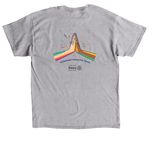 Rotarians Unite for Good, a Sport Grey Classic Unisex Tee (back-view)