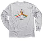 Rotarians Unite for Good, a Sport Grey Classic Long Sleeve Tee (back-view)