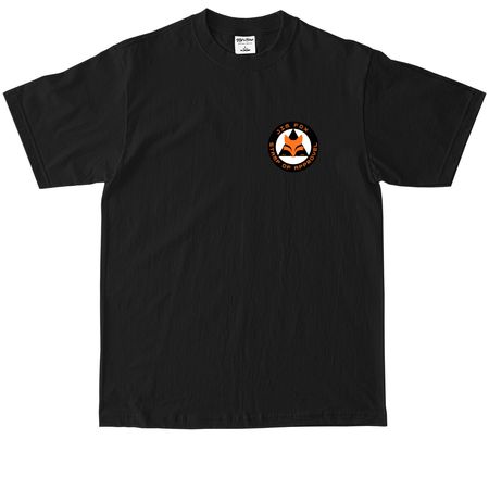 Refoxed, a Black Max Heavyweight Tee