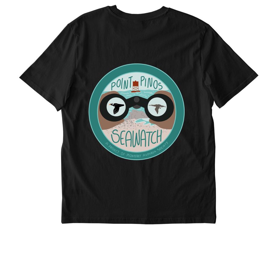 Seawatch Logo Wear, a Black Stanley/Stella Unisex Creator 2.0 Tee (back-view)
