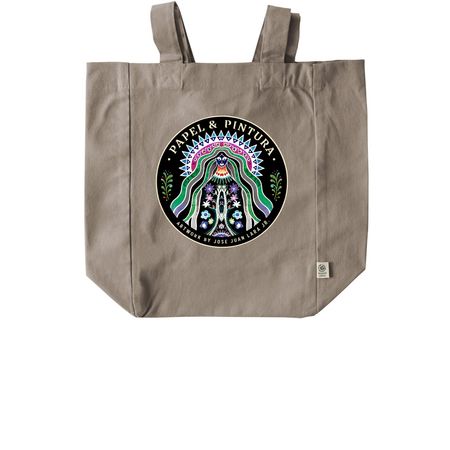Sacred Bloom, a Pumice Recycled Cotton Tote Bag
