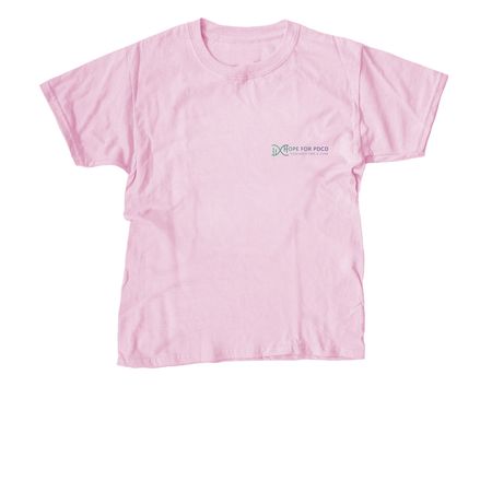 Hope for PDCD Shirt, a Light Pink Youth Unisex Tee