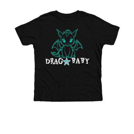 Drag Baby, a Solid Black Blend Premium Youth Tee